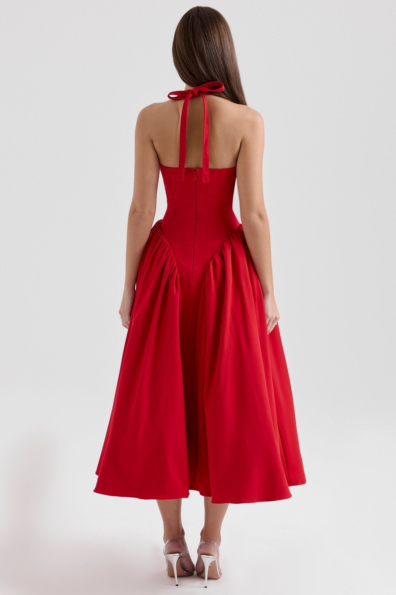 Shannah | Elegante Midi - Jurk - bellanza