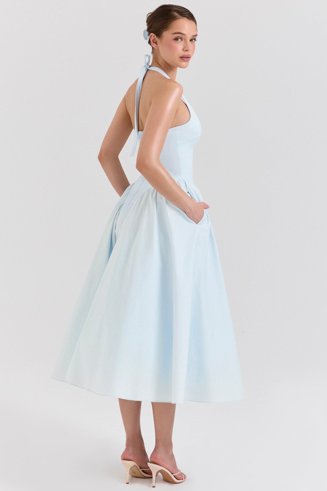 Shannah | Elegante Midi - Jurk - bellanza