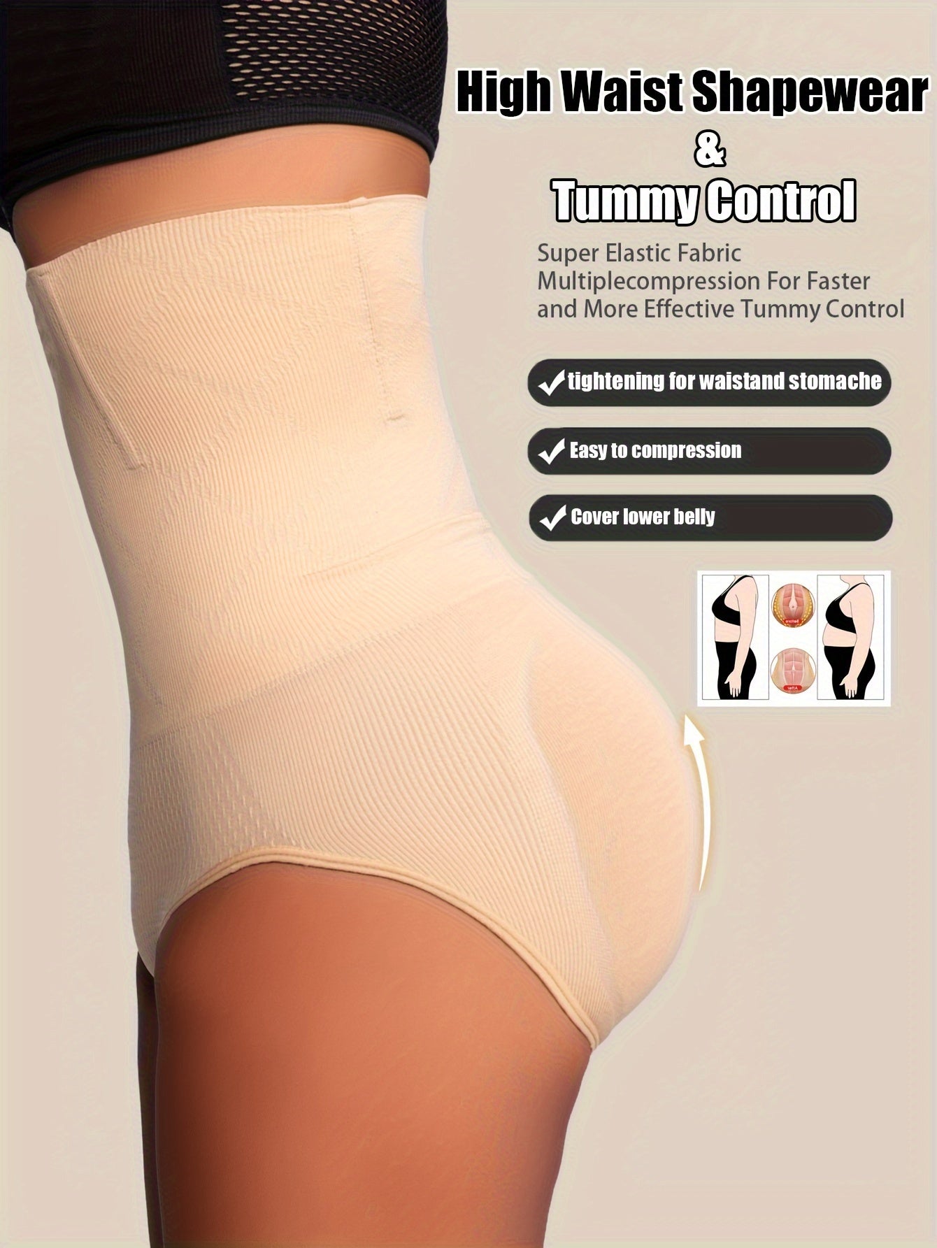 Shapewear Slip | Platte Buik, Billift & Optimale Ondersteuning (1+1 Gratis) - bellanza