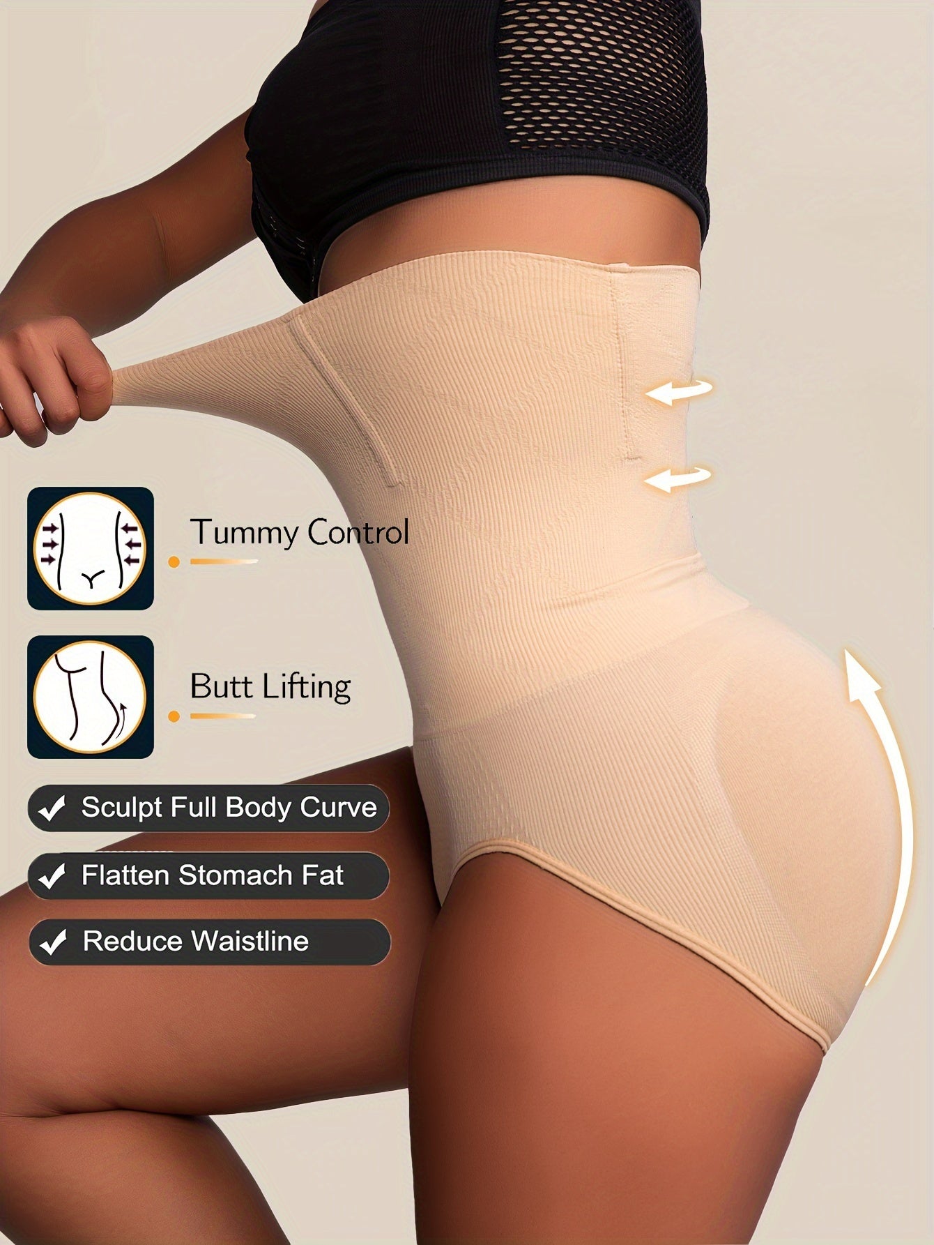 Shapewear Slip | Platte Buik, Billift & Optimale Ondersteuning (1+1 Gratis) - bellanza