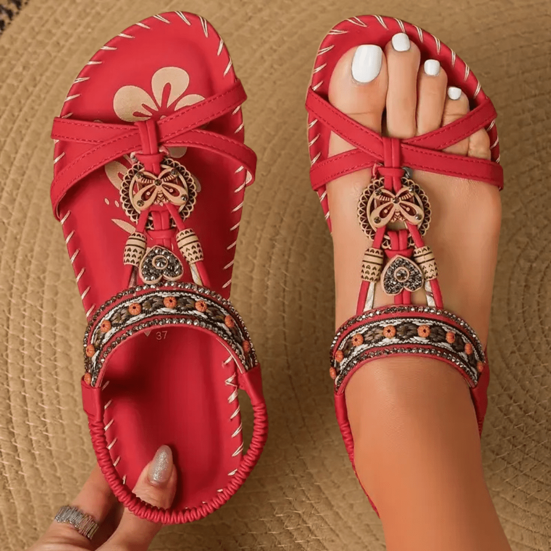 Sienna™ | Orthopedische Ibiza - style sandalen - bellanza