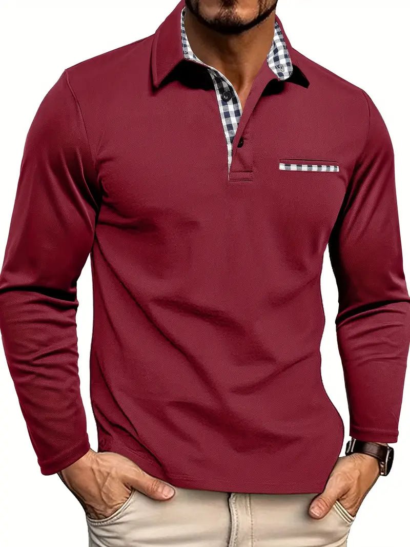 Sinclair – Poloshirt met Lange Mouwen - bellanza