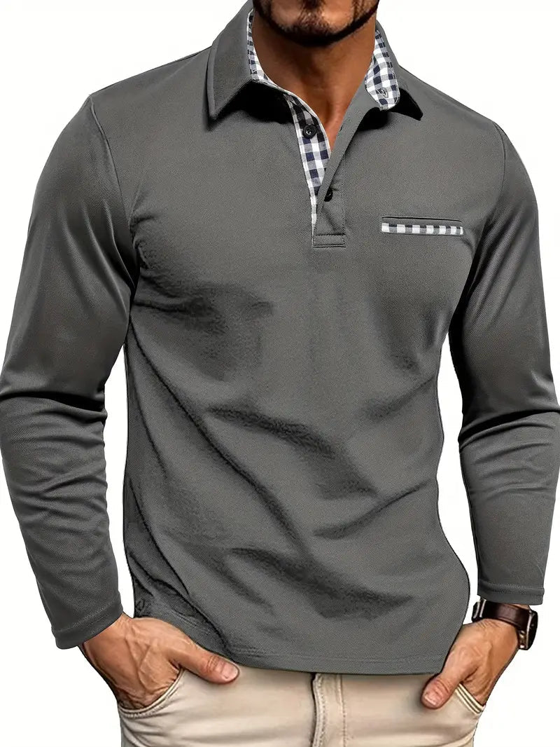 Sinclair – Poloshirt met Lange Mouwen - bellanza