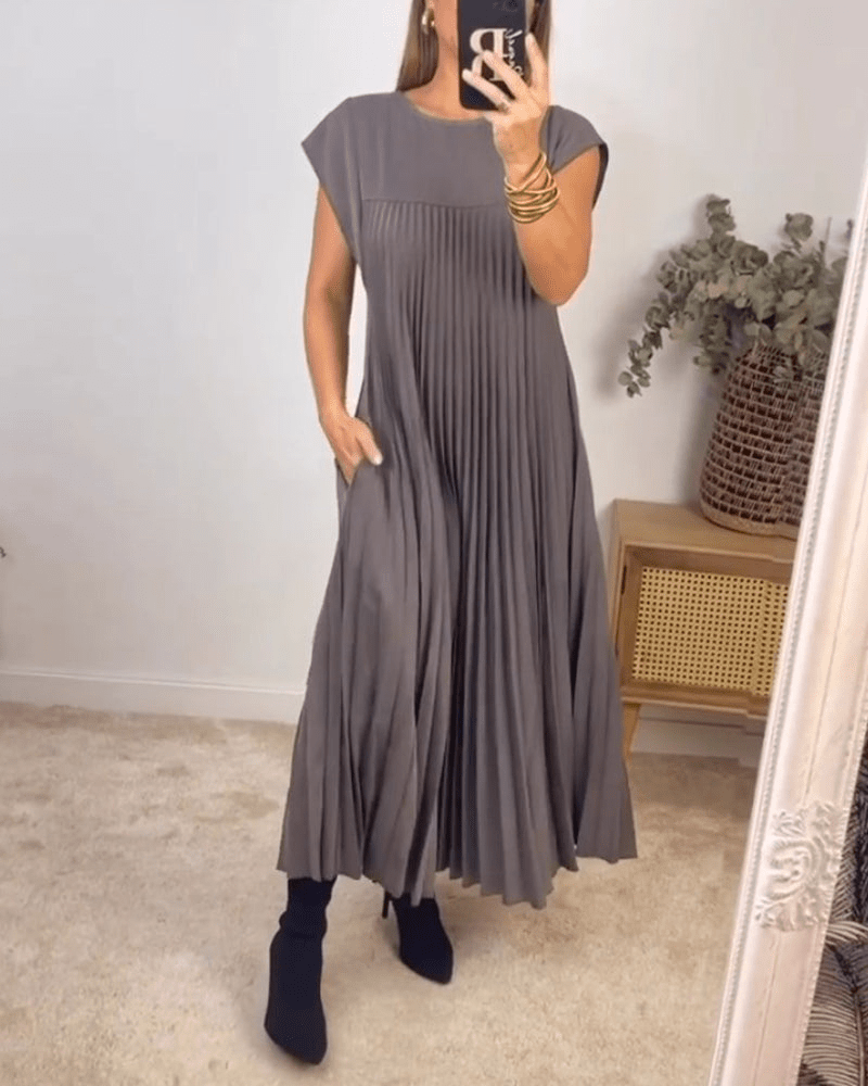 Sylvie - Elegante lange jurk - bellanza
