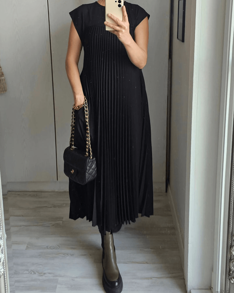 Sylvie - Elegante lange jurk - bellanza