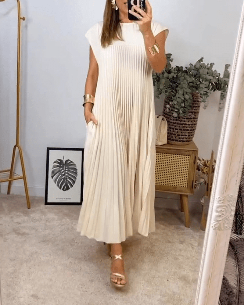 Sylvie - Elegante lange jurk - bellanza