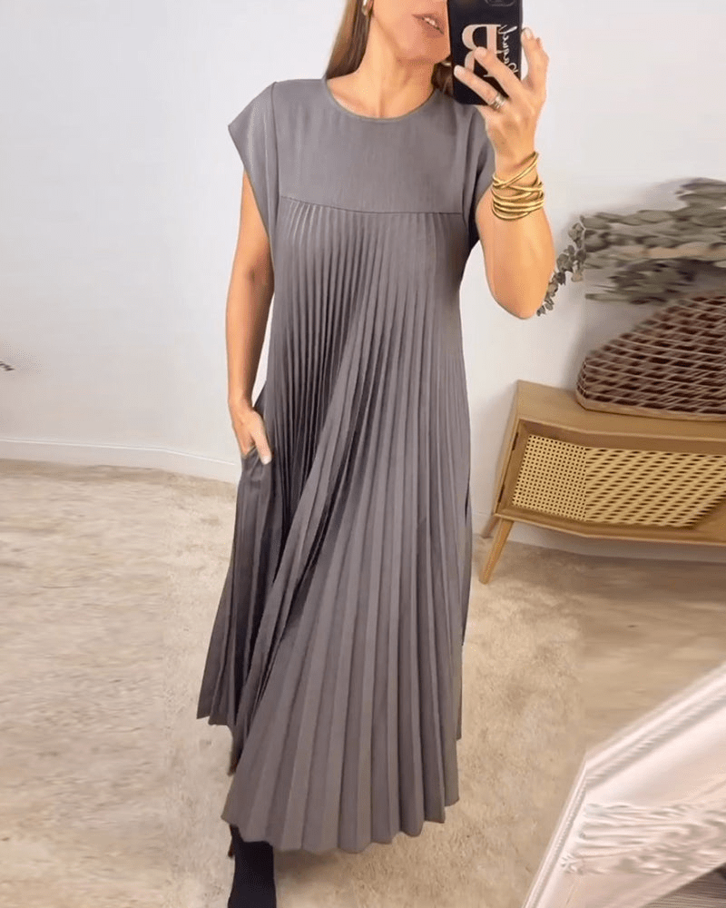 Sylvie - Elegante lange jurk - bellanza