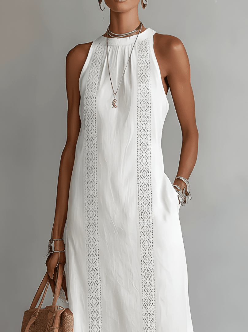 Tessa | Casual Dames Midi - jurk - Bellanza