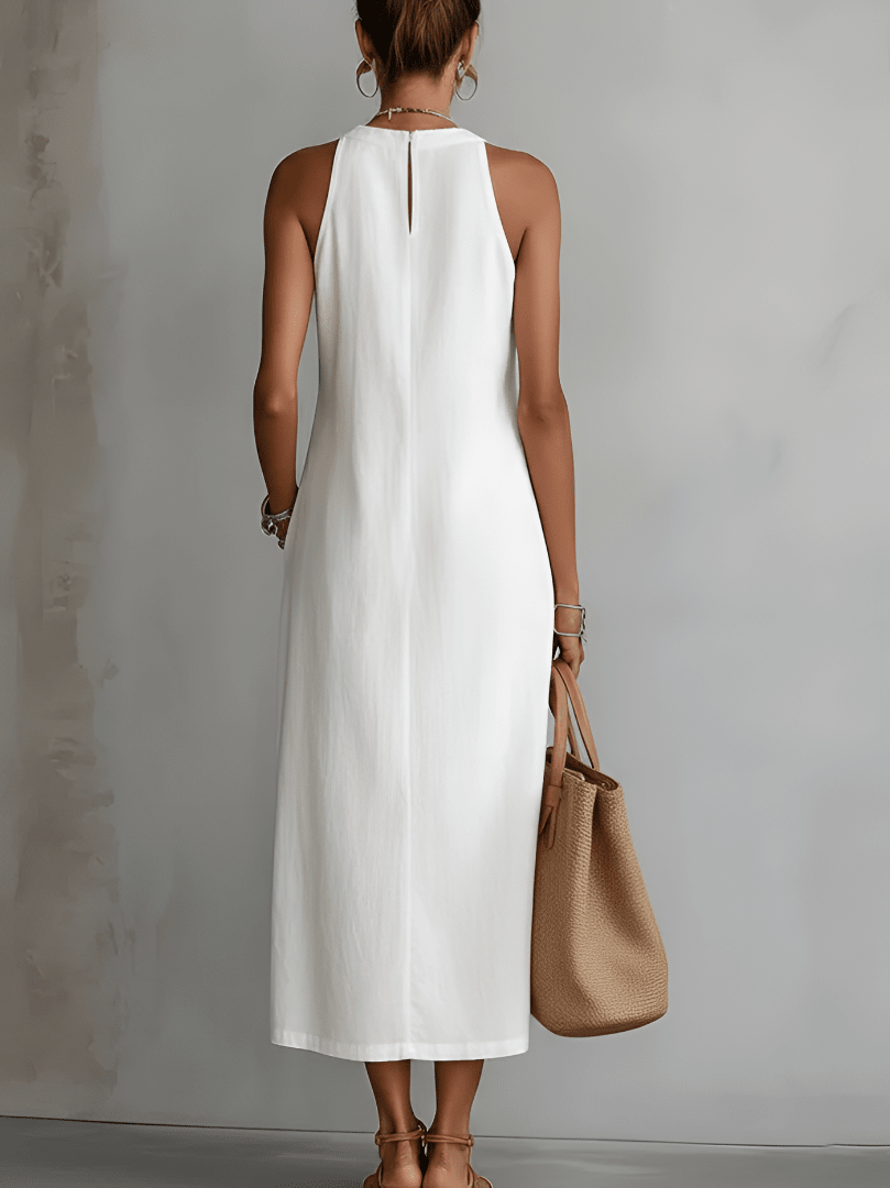 Tessa | Casual Dames Midi - jurk - Bellanza
