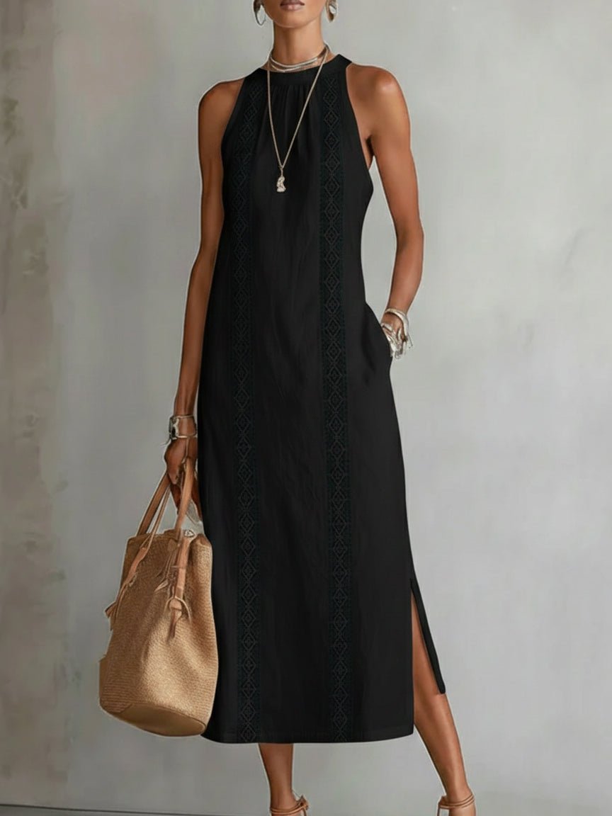 Tessa | Casual Dames Midi - jurk - Bellanza