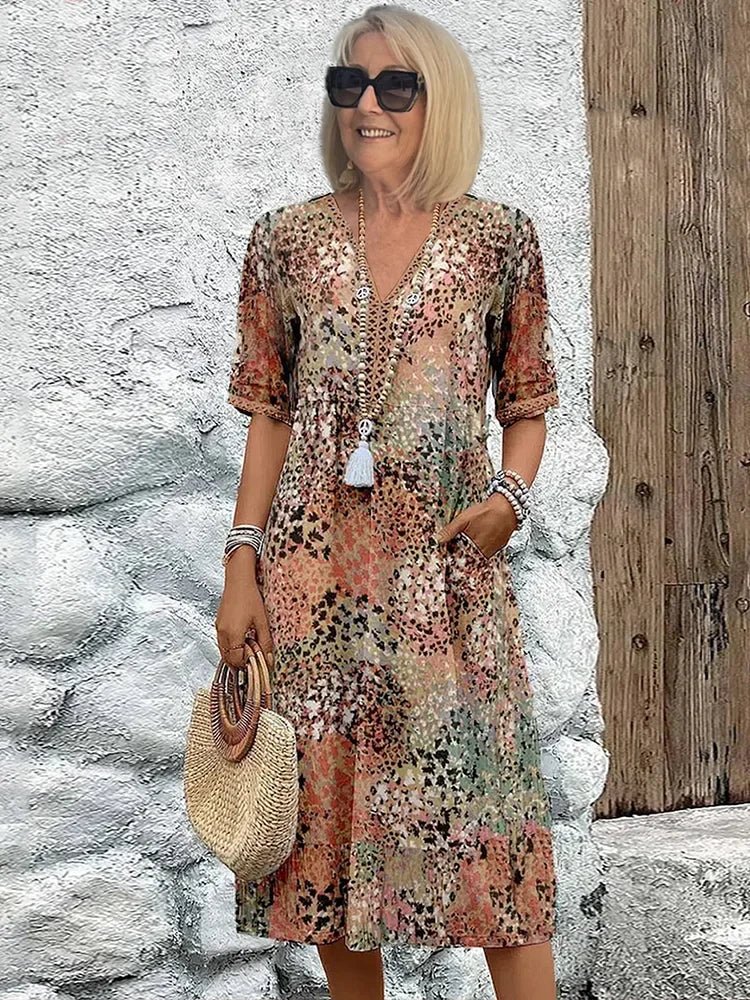 Tina™ | Casual Dames Jurk - bellanza