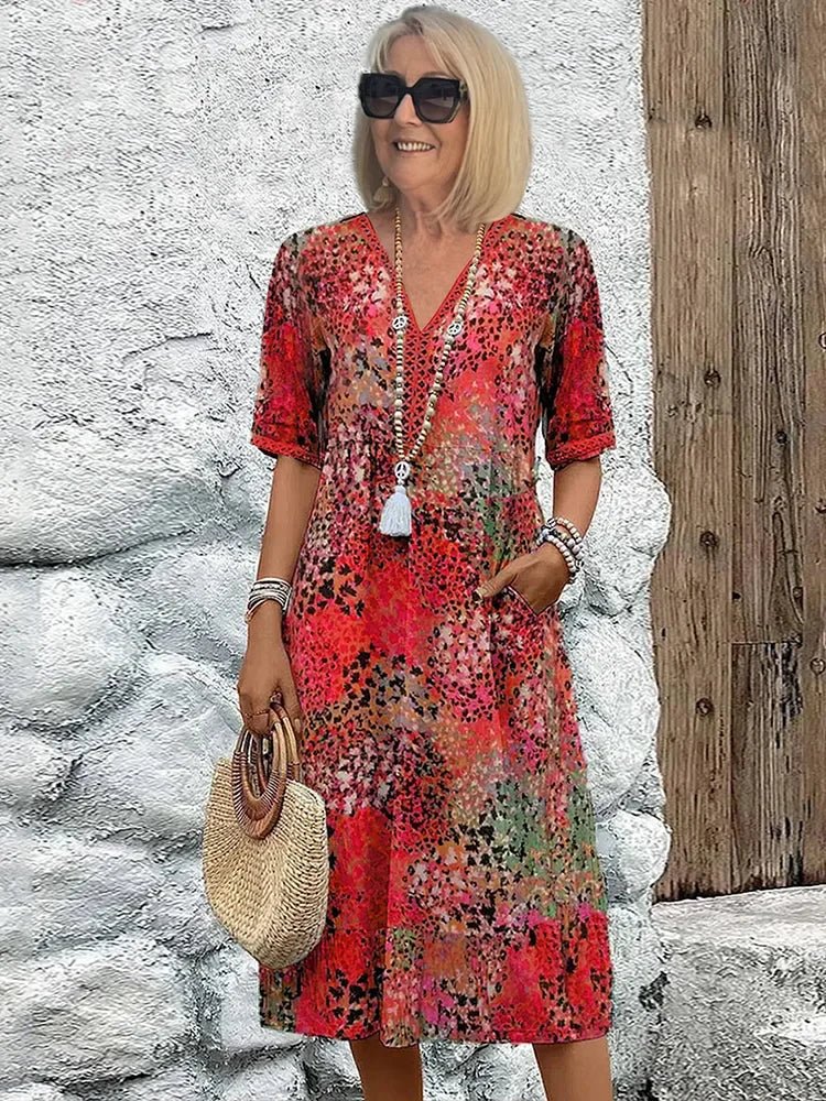 Tina™ | Casual Dames Jurk - bellanza
