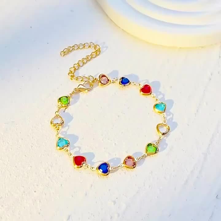 Unieke hartvormige armband - Bellanza