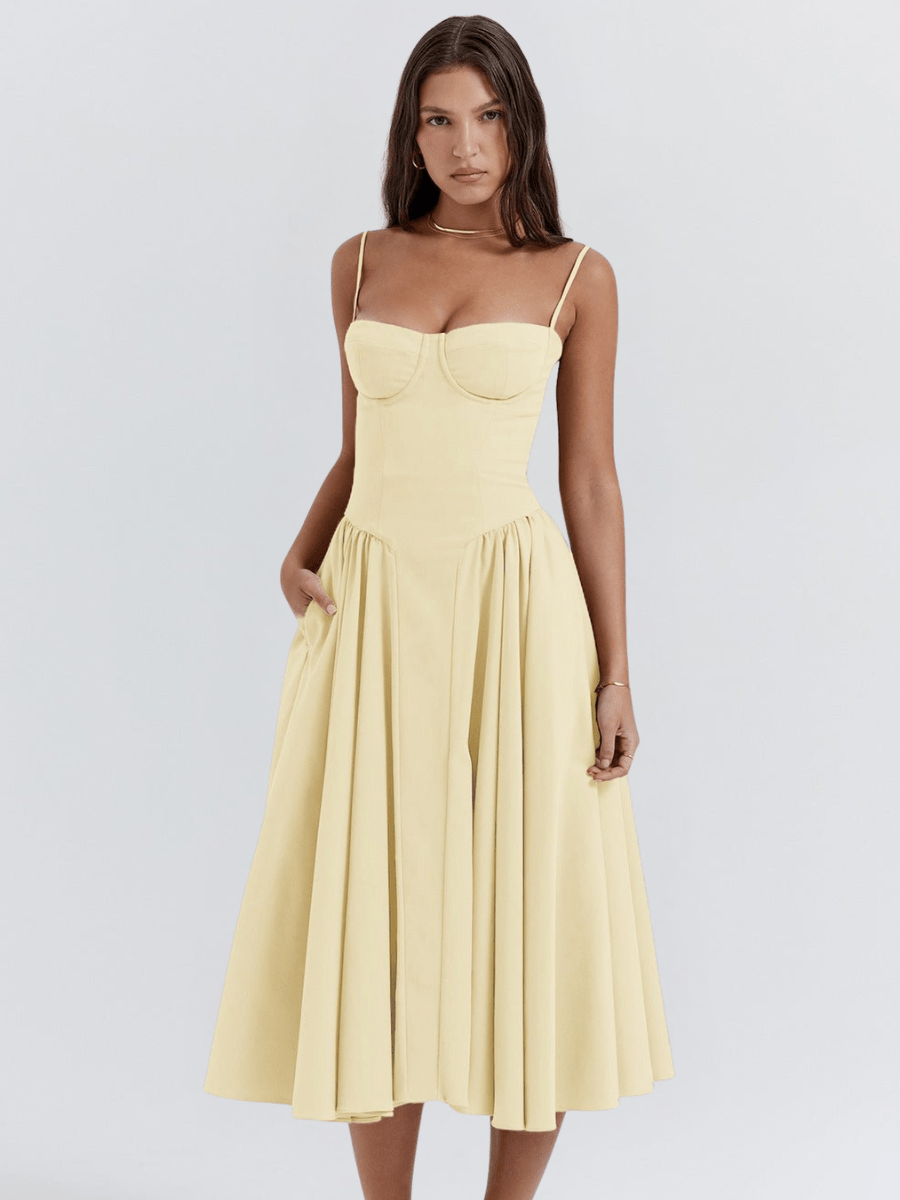 Valentine | Elegante Retro Midi - Jurk - bellanza