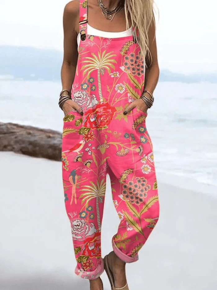 Valery - Vintage Lente Jumpsuit - bellanza
