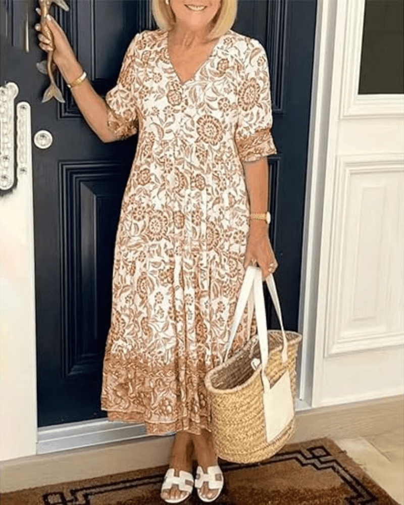 Velora™ | Elegante en comfortabele zomerjurk - bellanza
