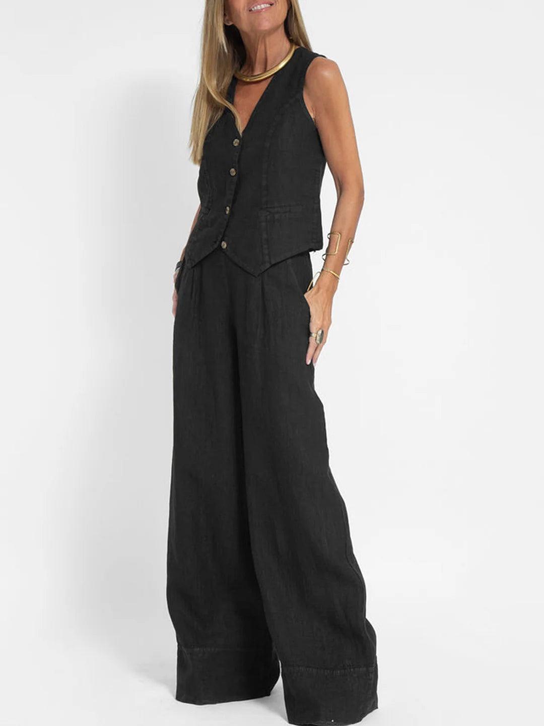Vest & Broek Katoenen Vrijetijdspak - bellanza