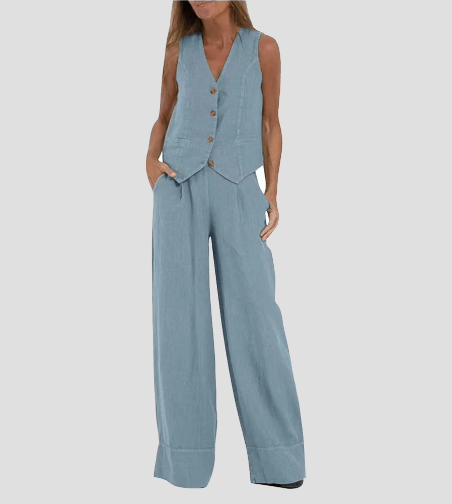 Vest & Broek Katoenen Vrijetijdspak - bellanza