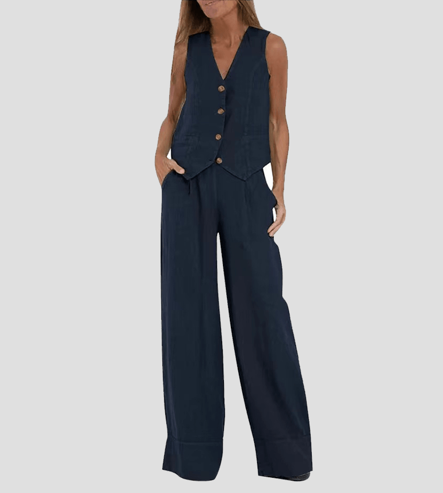 Vest & Broek Katoenen Vrijetijdspak - bellanza