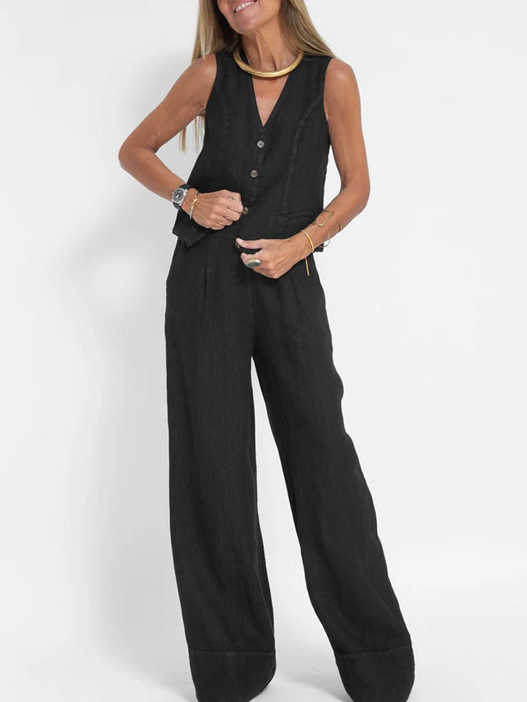 Vest & Broek Katoenen Vrijetijdspak - bellanza