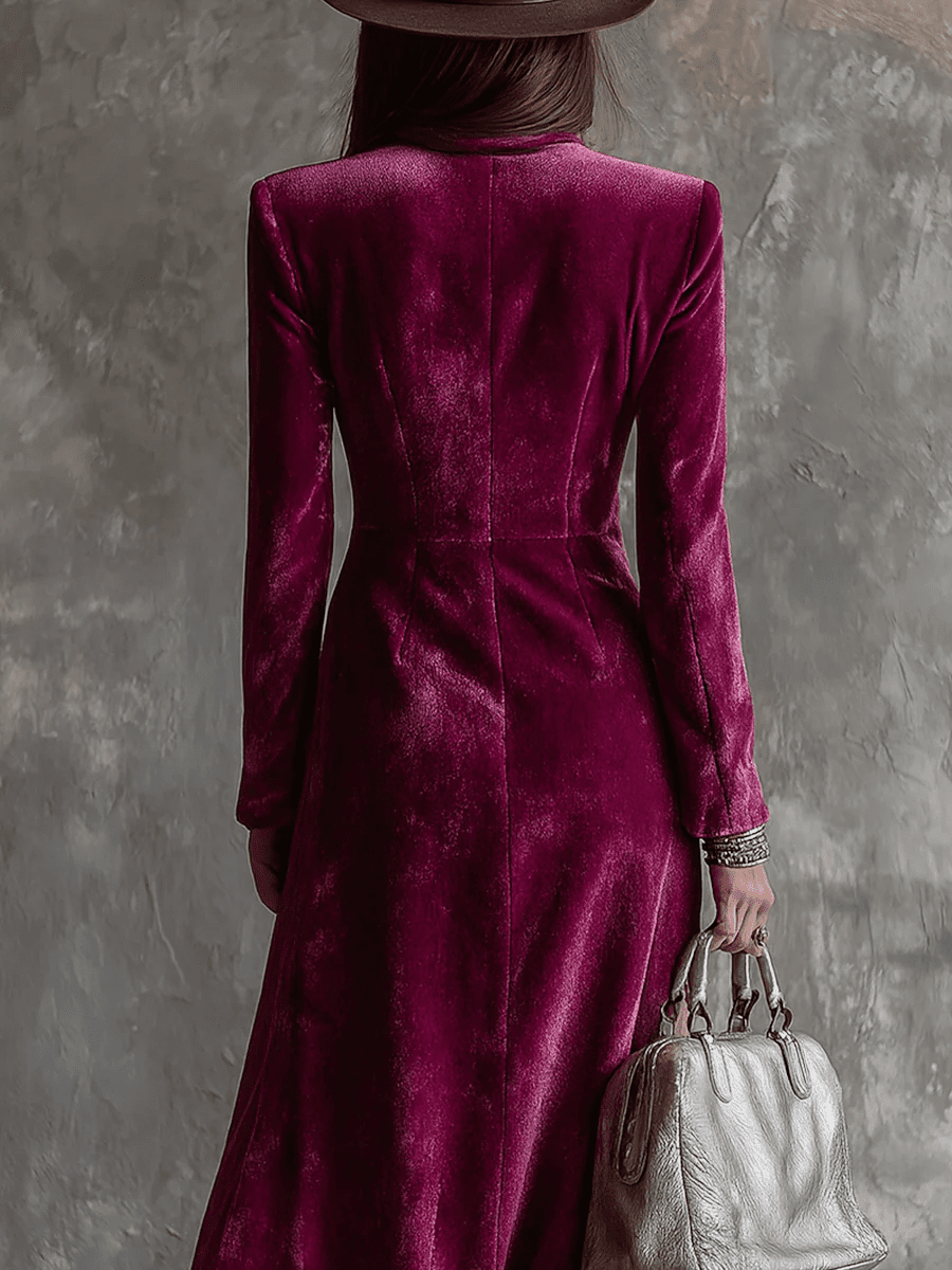 Victoria™ - Fluwelen Blazer Jurk - Bellanza