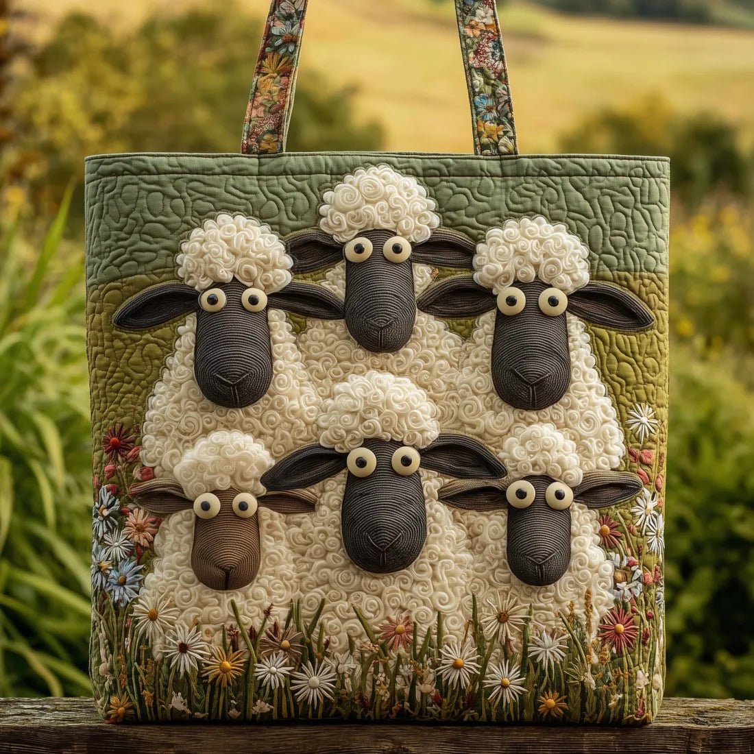 Vingt Moutons - Gequilt Shopper - Bellanza