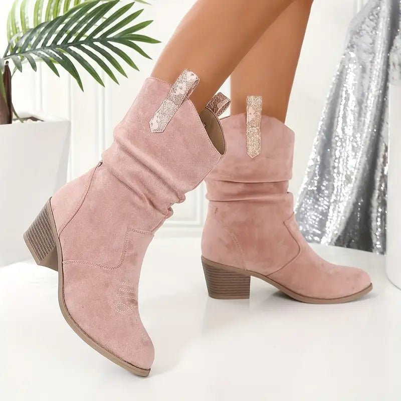 Vintage Western Cowboy Franje Enkellaarsjes - Bellanza