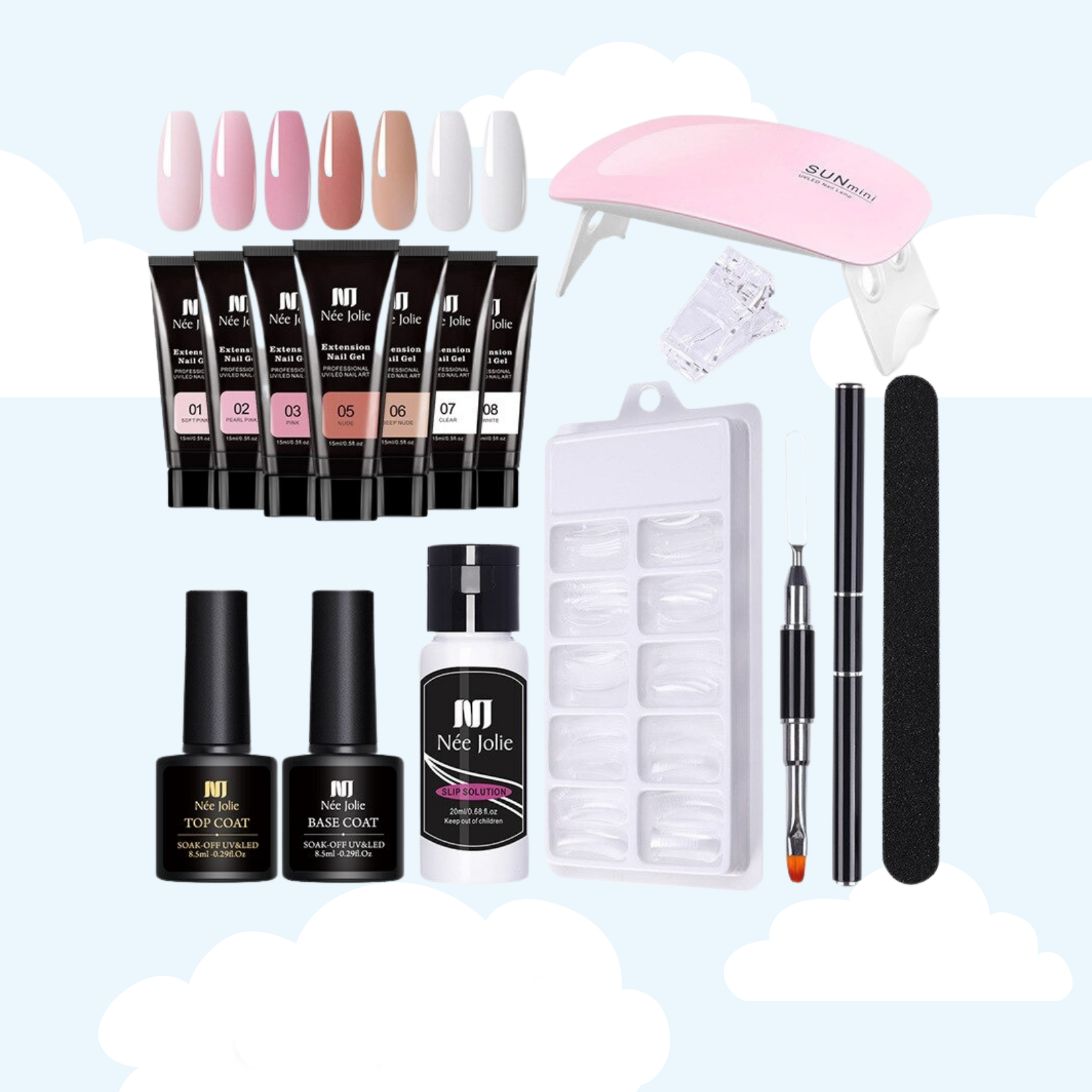 Née Jolie | Poly-gel nagel set™