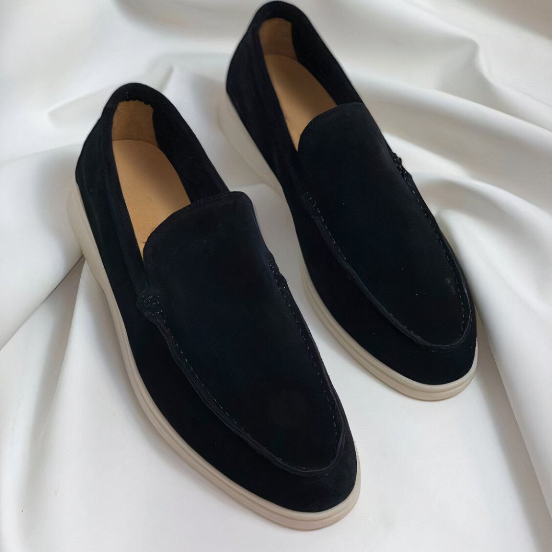 LuxLeathers™ | Elegante en Comfortabele Leren Loafers - bellanza
