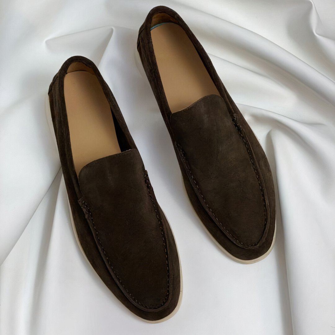 LuxLeathers™ | Elegante en Comfortabele Leren Loafers - bellanza