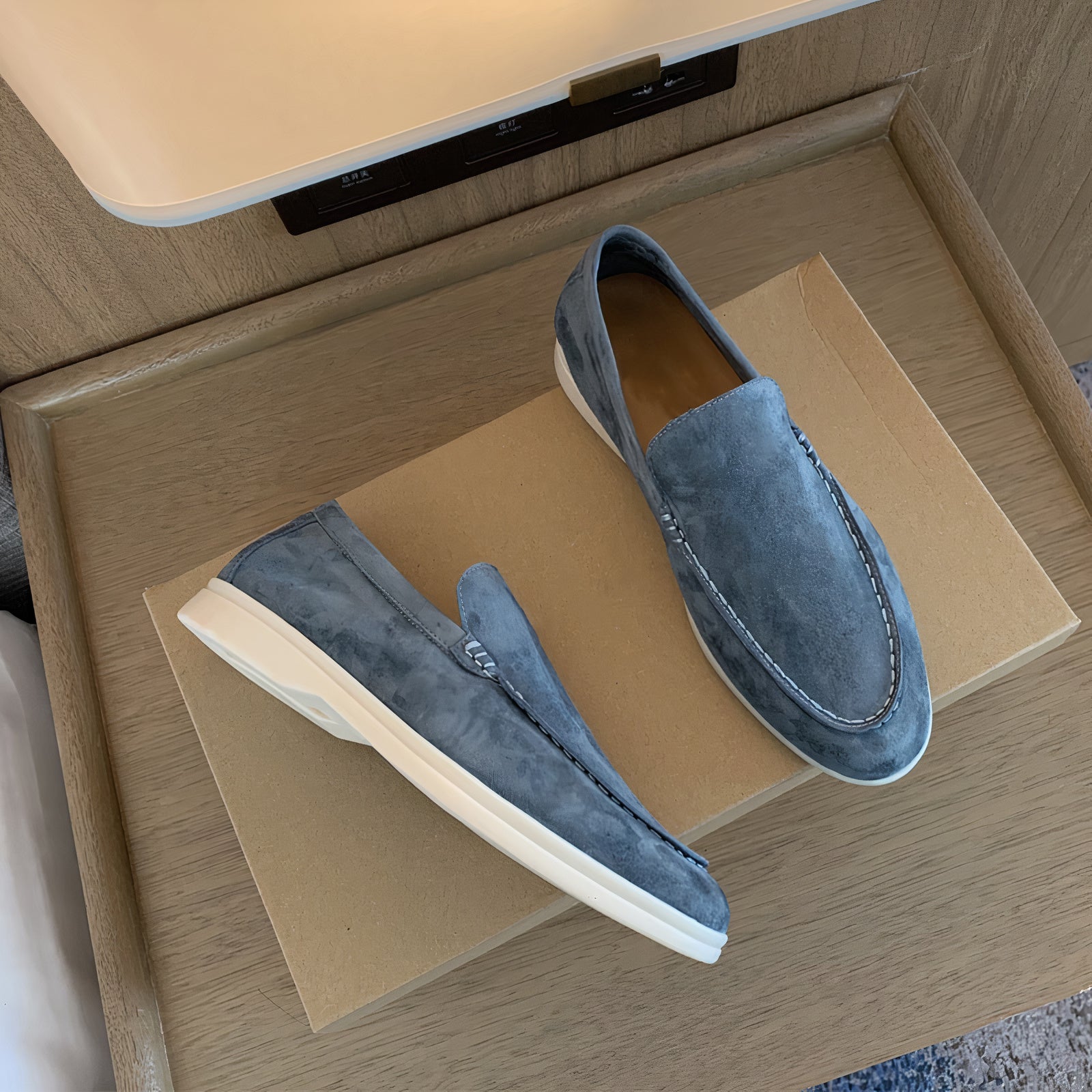 LuxLeathers™ | Elegante en Comfortabele Leren Loafers - bellanza