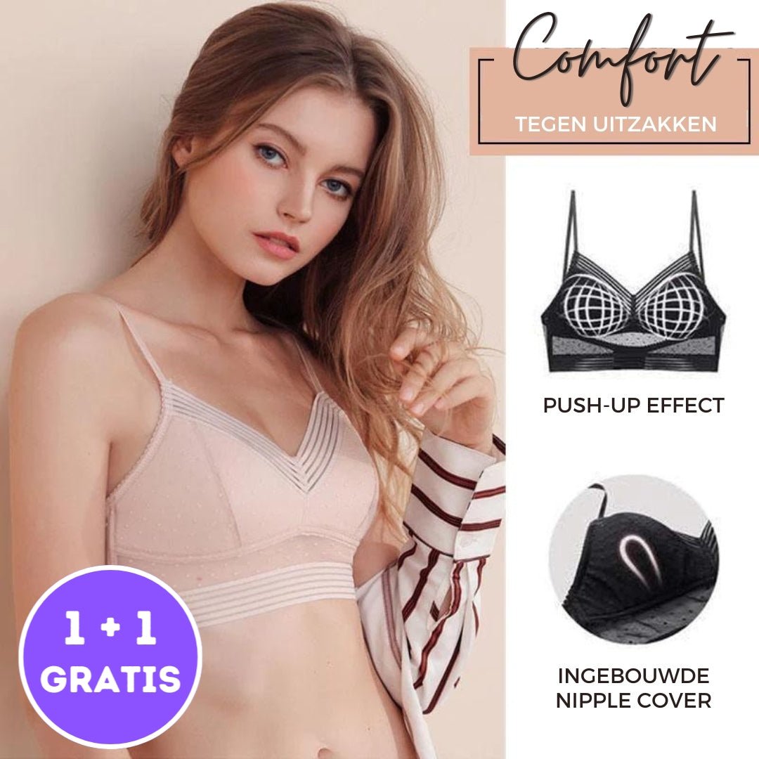 OpenBra™ - Comfortabele push-up BH met lage rug - bellanza