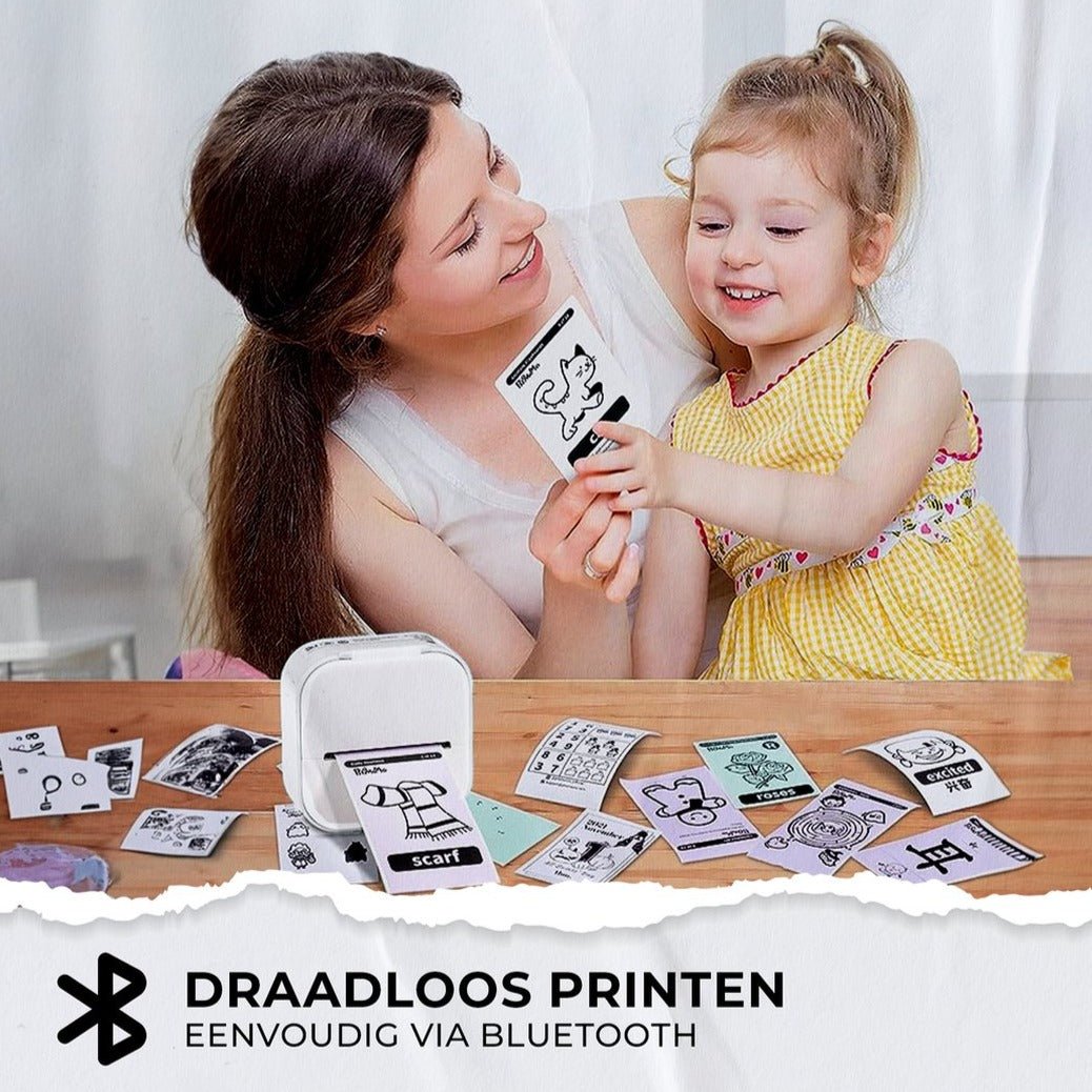 SmartPrint™ - Draadloze mini printer - bellanza